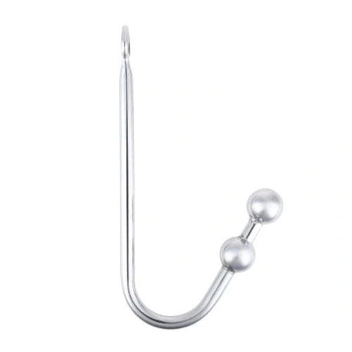 Anal Hooks Hook Steel Pleasurable Balls 4417 Two Anal Stainless 0124